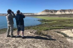 Agustín Esmoris guiding in Patagonia
